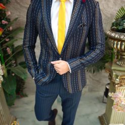 Tinuta 5 piese Sacou Pantalon Camasa Cravata Curea TN098 6