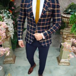 Tinuta 5 piese Sacou Pantalon Camasa Cravata Curea TN099 8