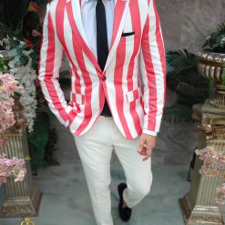 Tinuta 5 piese Sacou Pantalon Camasa Cravata Curea TN101 4