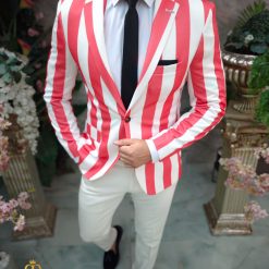 Tinuta 5 piese Sacou Pantalon Camasa Cravata Curea TN101 6