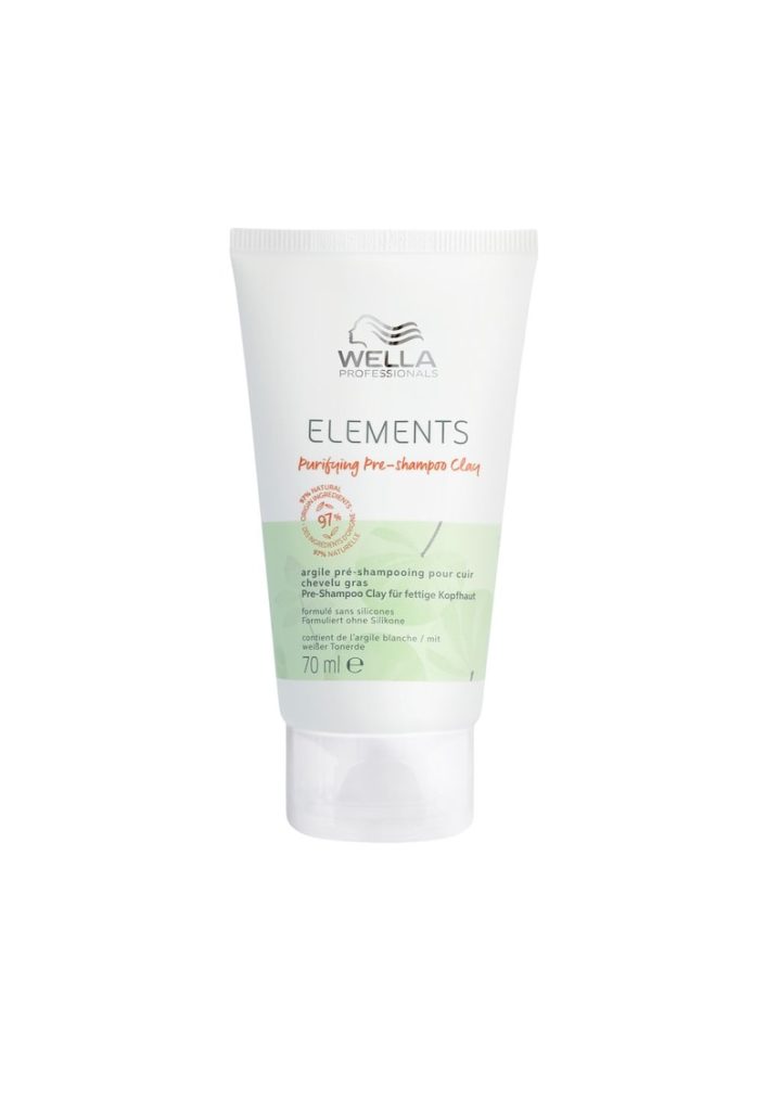 Tratament pre-samponare cu argila Wella Professionals Elements Pre-Shampooing Clay pentru scalpul gras - 70 ml-FEMEI-GENTI SI ACCESORII/Produse cosmetice