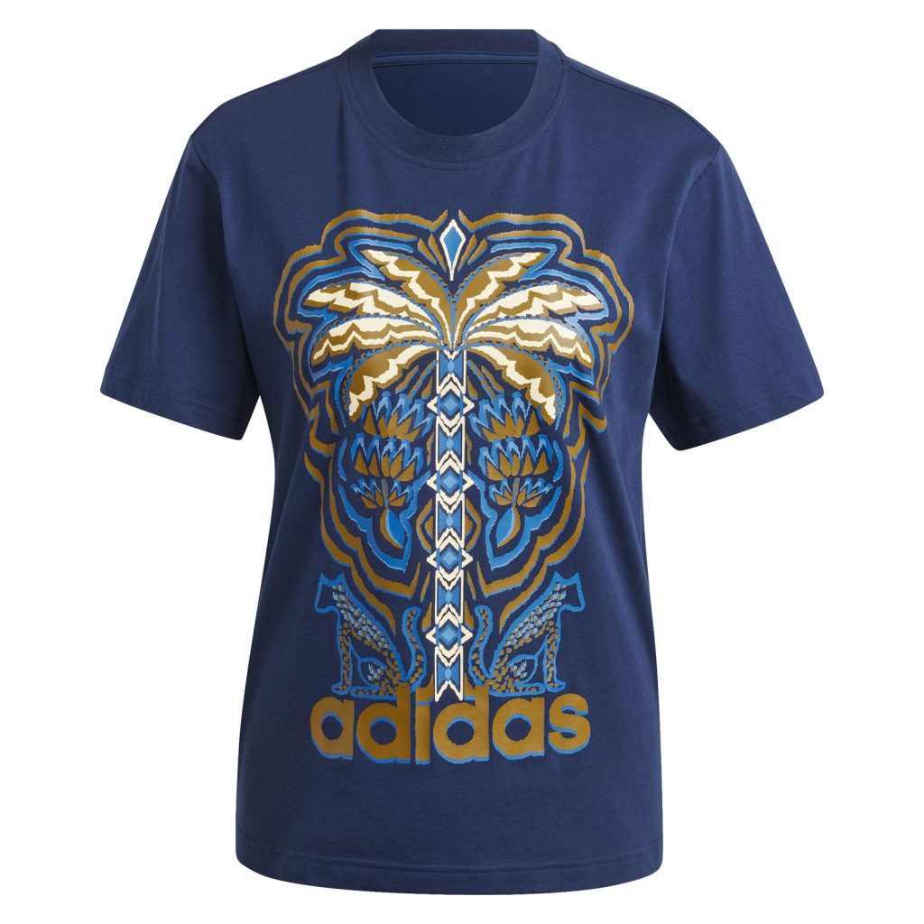 Tricou ADIDAS pentru femei FARM GFX TEE - IV9758-Imbracaminte-Tricouri