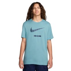 Tricou NIKE pentru barbati TEE 6 MO SWOOSH - FZ5372464-Imbracaminte-Tricouri