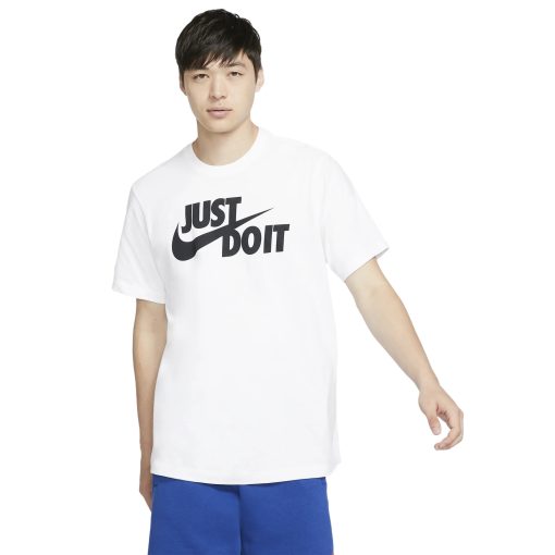 Tricou NIKE pentru barbati TEE JUST DO IT SWOOSH - AR5006100-Imbracaminte-Tricouri