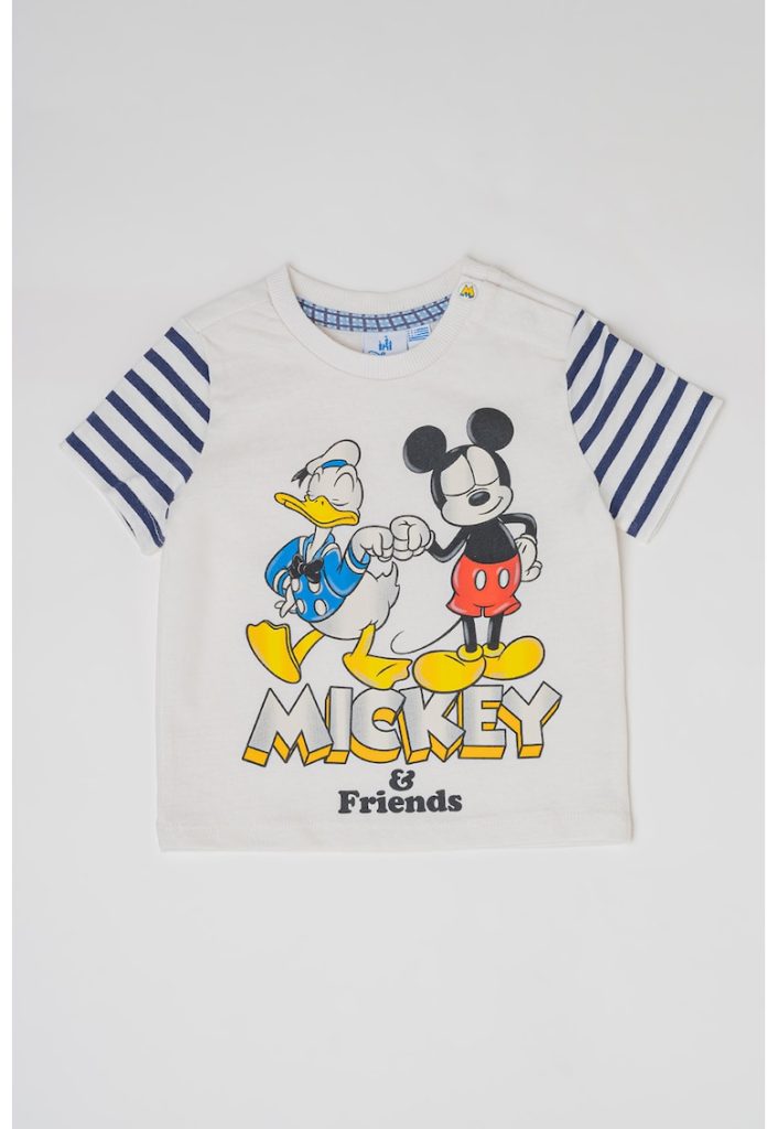 Tricou cu imprimeu Mickey Mouse-BAIETI-IMBRACAMINTE/Tricouri si maiouri