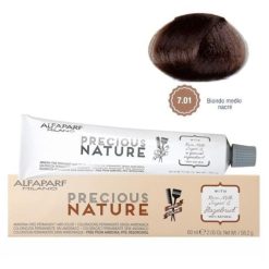 Vopsea Permanenta fara amoniac Precious Nature 7.53 Biondo Medio Mogano Dorato - Femei - 60 ml-FEMEI-GENTI SI ACCESORII/Produse cosmetice