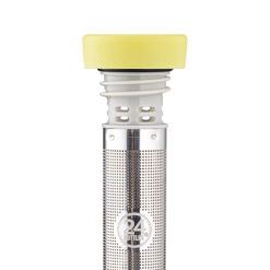 24bottles - Infuzor pentru sticlă thermos Clima Yellow Infuser.Lid.Lgt.Yellow-Lgtyellow-Sticle și termosuri