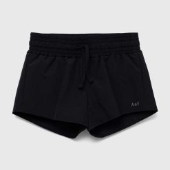 Abercrombie & Fitch pantaloni scurti copii culoarea negru