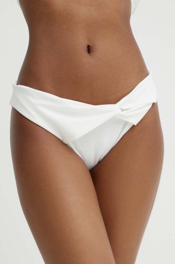 Answear Lab chiloti de baie culoarea alb-Costume de baie