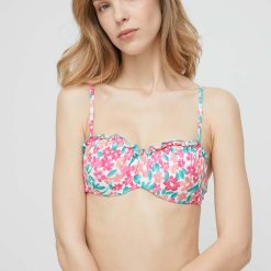 Answear Lab sutien de baie culoarea turcoaz