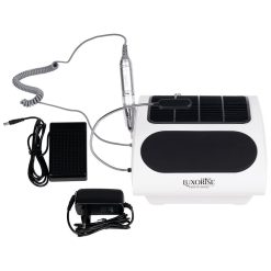 Aparat Manichiura 3 in 1 Aspirator Freza Lampa LED Iluminat LUXORISE 3