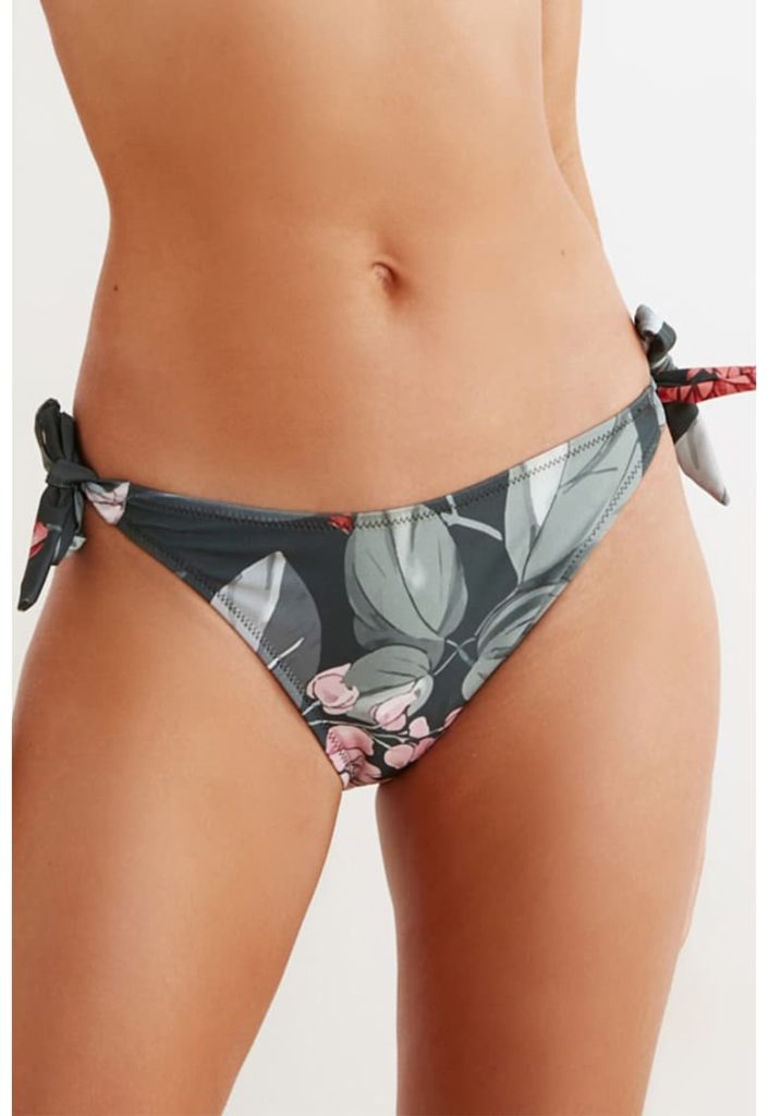 Bikini cu talie joasa si imprimeu floral-FEMEI-IMBRACAMINTE/Costume de baie