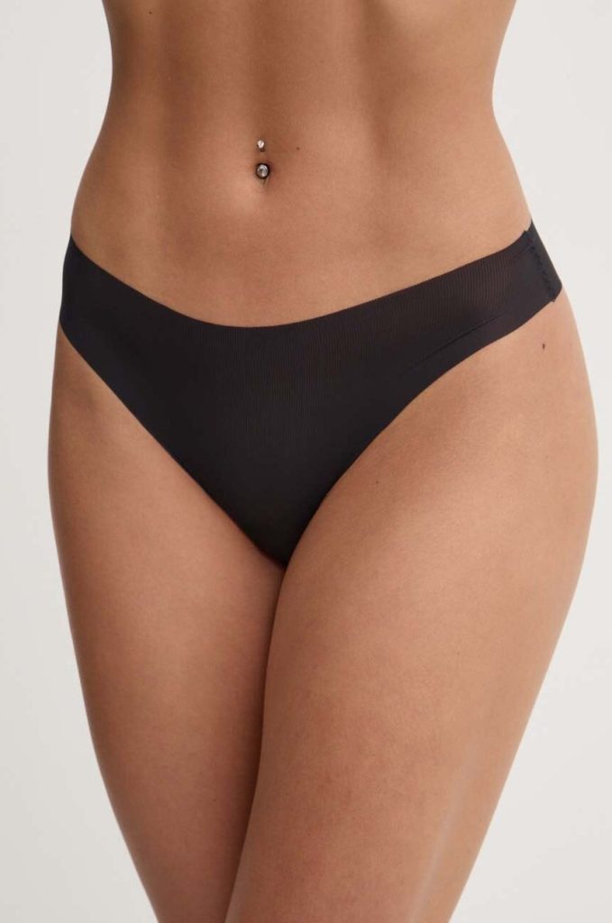 Chantelle tanga culoarea negru