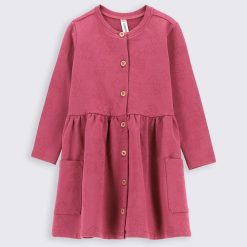 Coccodrillo rochie bebe culoarea bordo