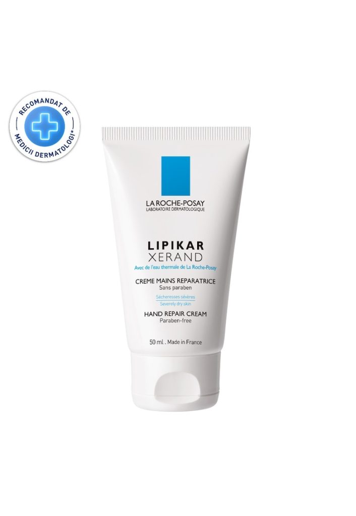 Crema de maini reparatoare Lipikar Xerand - pentru pielea foarte uscata - 50 ml-FEMEI-