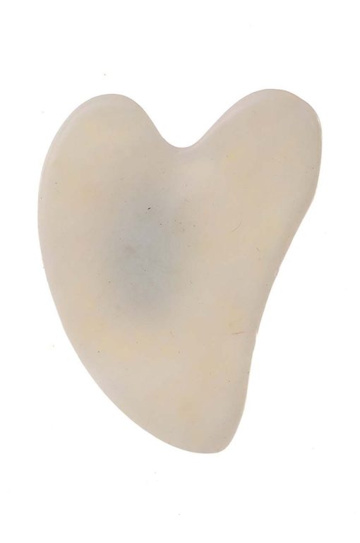 Danielle Beauty placă de masaj facial Gua Sha White Jade-Home SPA