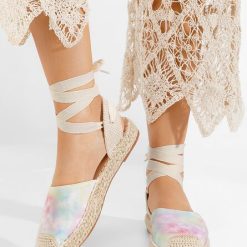 Espadrile cu snur Pamera multicolore-Espadrile Dama-Espadrile Dama