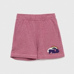 Fila pantaloni scurti copii culoarea violet