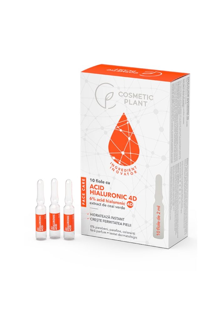 Fiole cu Acid Hialuronic 4D 10buc Face Care-FEMEI-GENTI SI ACCESORII/Produse cosmetice