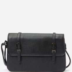 Geanta Crossbody Diadem neagra-Genti Postas-Genti de umar