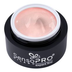 Gel Constructie Unghii Expert Line SensoPRO Milano - Coral Glimmer 15ml-Geluri UV  data-eio=