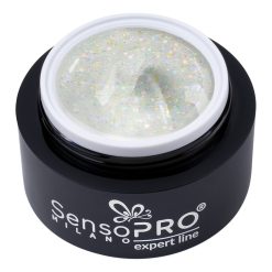 Gel Constructie Unghii Expert Line SensoPRO Milano - Water Glitz 15ml-Geluri UV  data-eio=