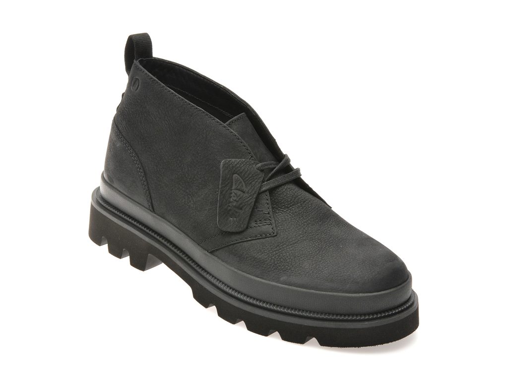 Ghete casual CLARKS negre