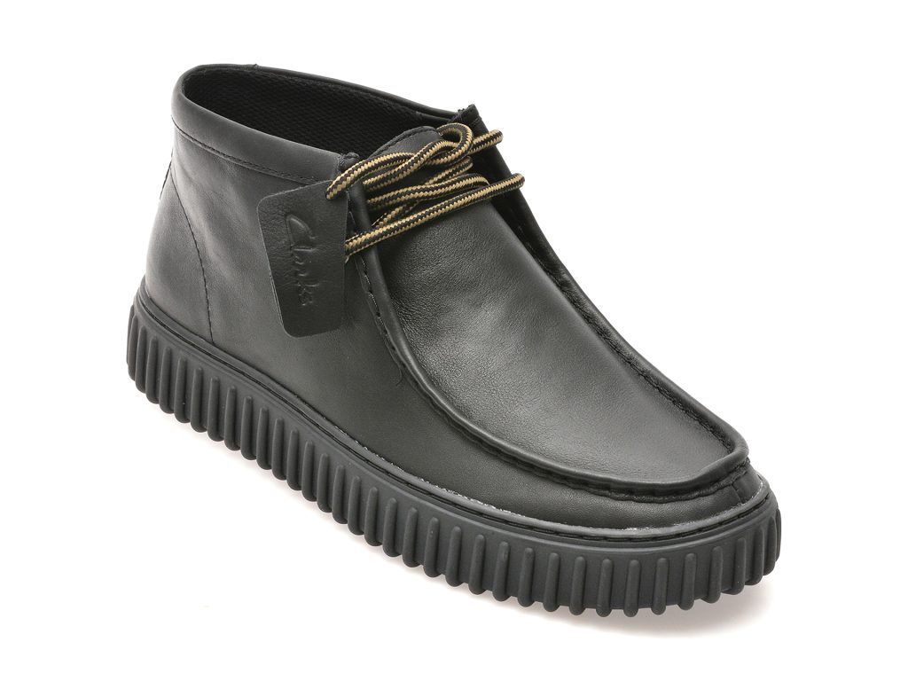 Ghete casual CLARKS negre