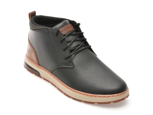 Ghete casual SKECHERS negre