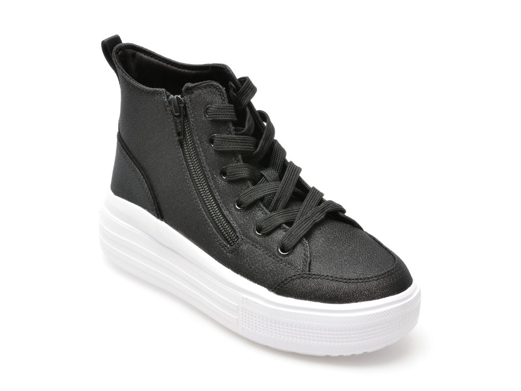 Ghete casual SKECHERS negre