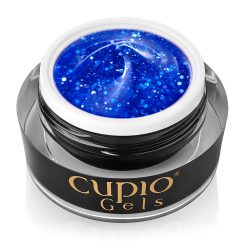 Glitter Neon Builder Gel Cupio - Blue Energy 15ml-Manichiura-Hema Free