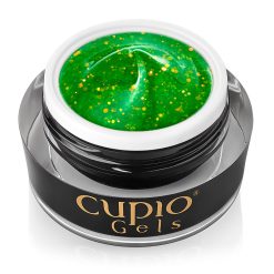 Glitter Neon Builder Gel Cupio - Green Apple 15ml-Manichiura-Hema Free