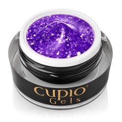 Glitter Neon Builder Gel Cupio - Purple Madness 15ml-Manichiura-Hema Free