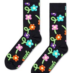 Happy Socks sosete Balloon Flower Sock culoarea negru