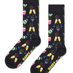 Happy Socks sosete Cheers Sock culoarea negru