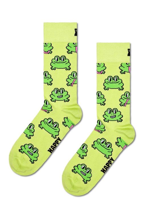 Happy Socks sosete Frog Sock culoarea verde