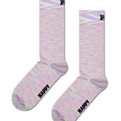 Happy Socks sosete Solid Space Sock culoarea roz