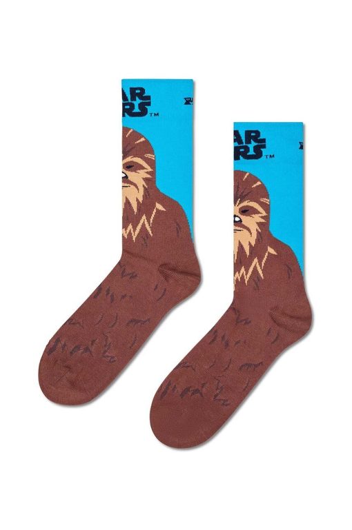 Happy Socks sosete x STAR WARS culoarea maro