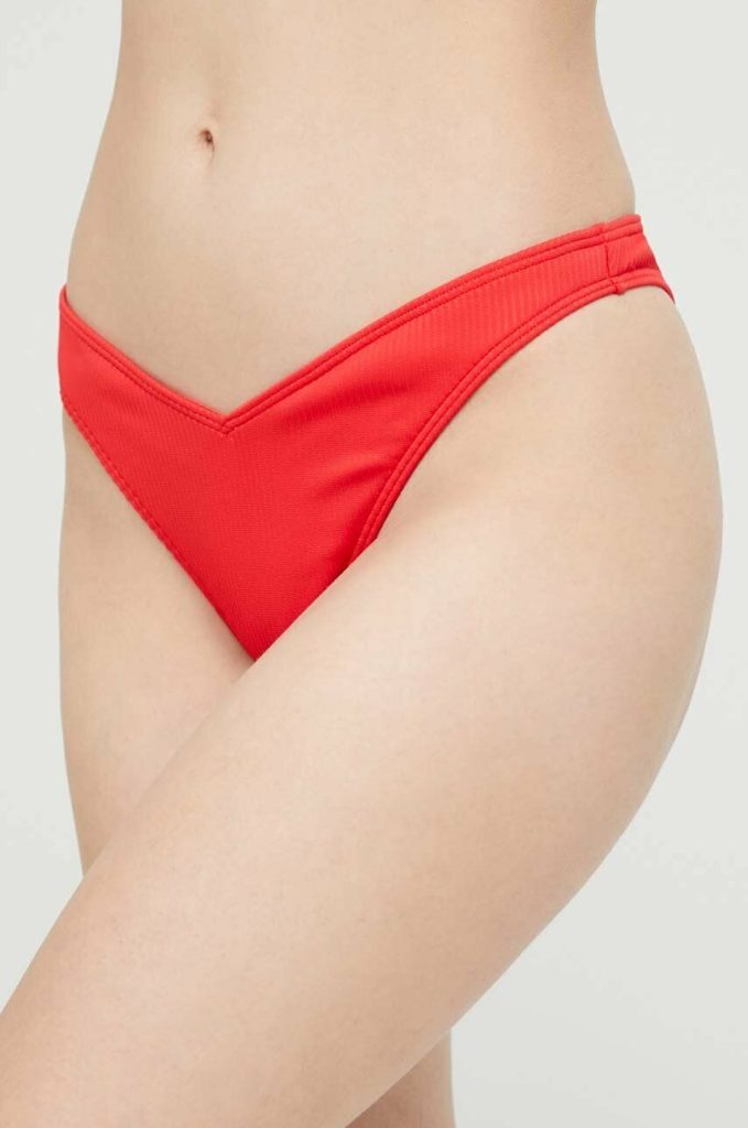 Hollister Co. bikini brazilieni culoarea rosu-Costume de baie