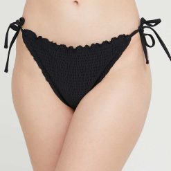 Hollister Co. chiloti de baie culoarea negru-Costume de baie