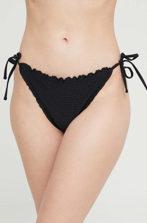 Hollister Co. chiloti de baie culoarea negru-Costume de baie