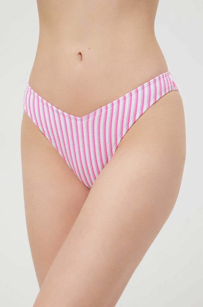 Hollister Co. chiloti de baie culoarea roz-Costume de baie