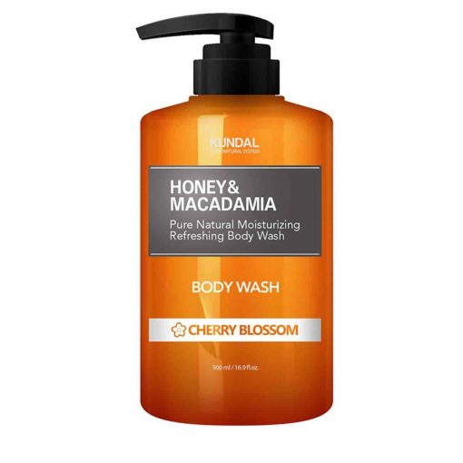 Honey & macadamia body wash - cherry blossom 500 ml-Ingrijirea pielii-Produse de baie > Produse pentru dus si exfoliere