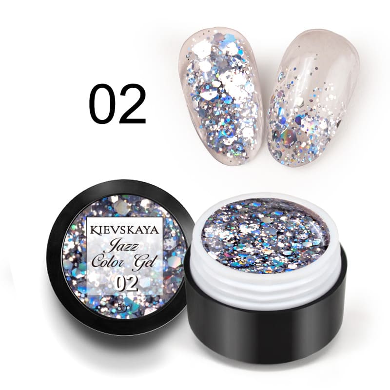 JAZZ Color gel KIEVSKAYA- 02 - JAZZ-02 - Everin.ro-GELURI COLORATE ❤️ > JAZZ KIEVSKAYA