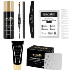 Kit Polygel LUXORISE Elite Nails fara Lampa #10-Kit Unghii  data-eio=