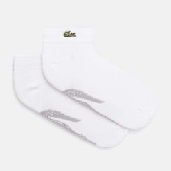 Lacoste sosete culoarea alb