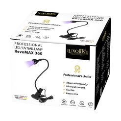 Lampa UV LED Ajustabila RevoMAX 360 LUXORISE Silver 1
