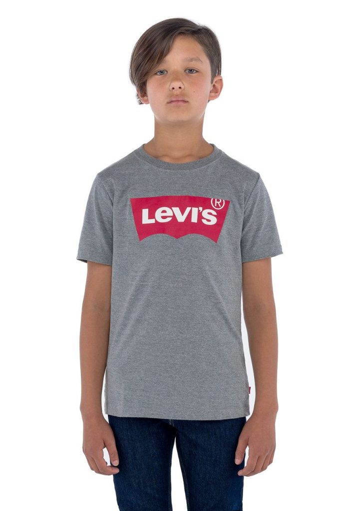 Levi's Tricou copii culoarea gri