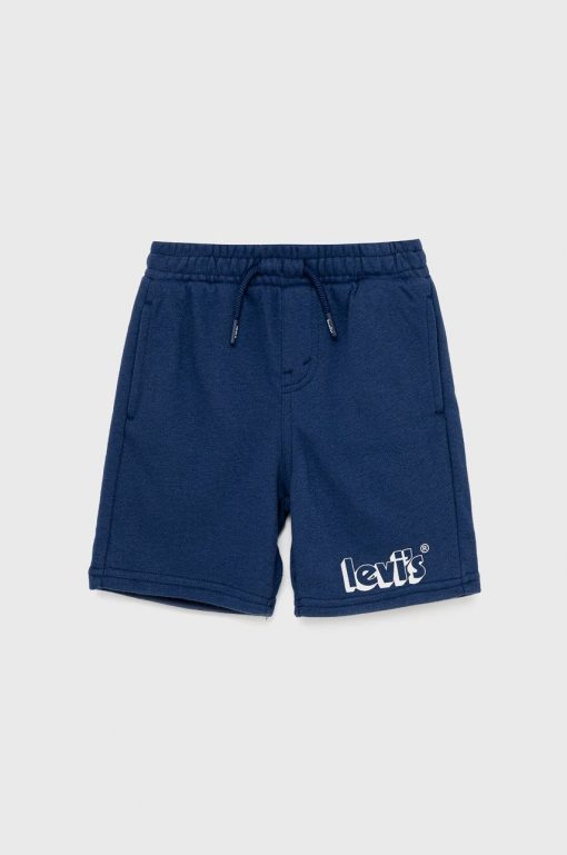 Levi's pantaloni scurti copii culoarea albastru marin