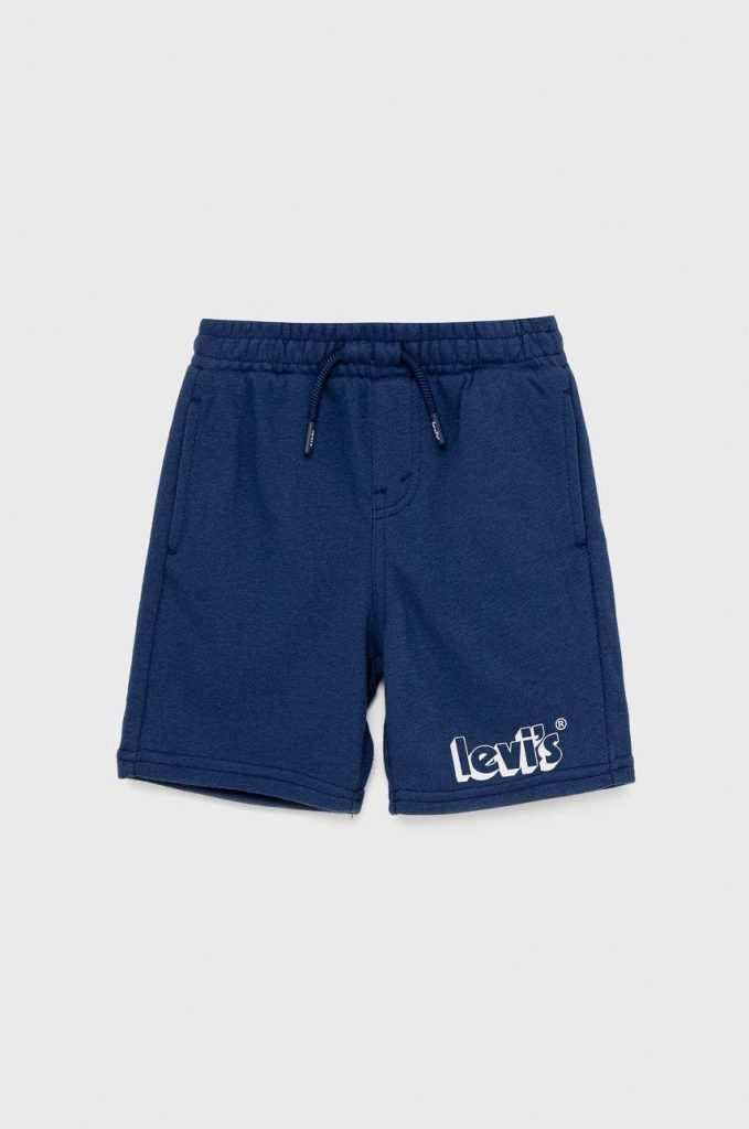 Levi's pantaloni scurti copii culoarea albastru marin